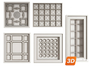 Ceiling Decoration Skp Files
